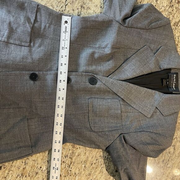 Vintage Y2K 90s Ralph Lauren Collection Classics Black Label Blazer Size Small - Picture 8 of 11